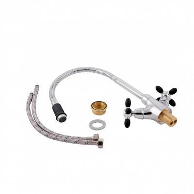 Будкрам купити Змішувач для кухні Lidz (BCR) 74 18 273F-4 з рефлекторним виливом Змішувач для кухні Lidz (BCR) 74 18 273F-4 з рефлекторним виливом 5