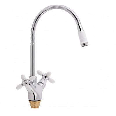 Будкрам купити Змішувач для кухні Lidz (WHR) 74 18 273F-4 з рефлекторним виливом