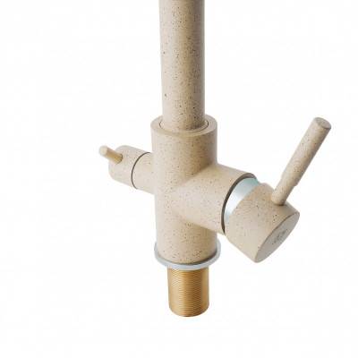 Будкрам купити Змішувач для кухні Lidz (BEI) Over 38 020 із підключенням до фільтра Змішувач для кухні Lidz (BEI) Over 38 020 із підключенням до фільтра 4