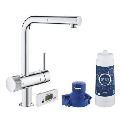 Будкрам купить Смеситель для кухни с фильтром Grohe Blue Pure Minta 30382000