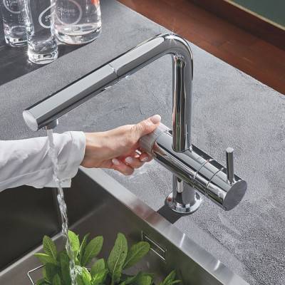Будкрам купить Смеситель для кухни с фильтром Grohe Blue Pure Minta 30382000 Смеситель для кухни с фильтром Grohe Blue Pure Minta 30382000 11