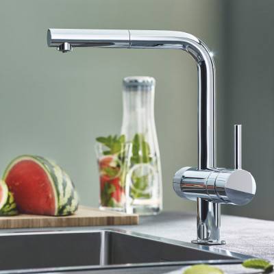 Будкрам купить Смеситель для кухни с фильтром Grohe Blue Pure Minta 30382000 Смеситель для кухни с фильтром Grohe Blue Pure Minta 30382000 12