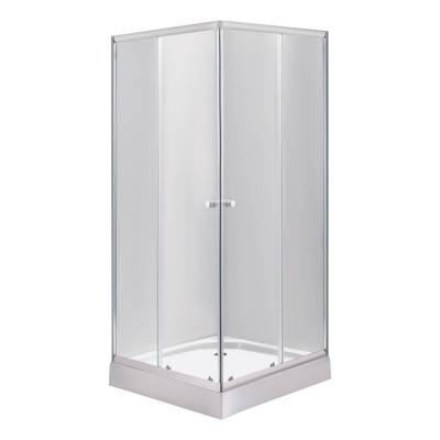 Будкрам купити Душова кабіна Lidz Wawel SC90x90.SAT.LOW.TR, скло прозоре 4 мм