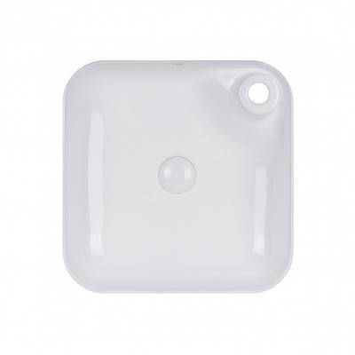 Будкрам купить Раковина-чаша Qtap Stork 430x430x120 White с донным клапаном QT15112194W