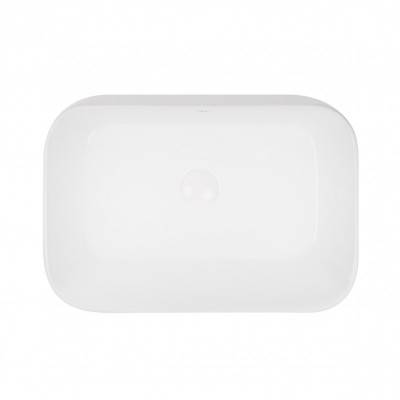 Будкрам купить Раковина-чаша Qtap Scorpio 550х390х120 White с донным клапаном QT14112243W