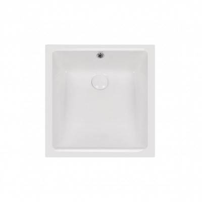 Будкрам купить Раковина Qtap Stork 440x340x190 White с донным клапаном QT15116086W