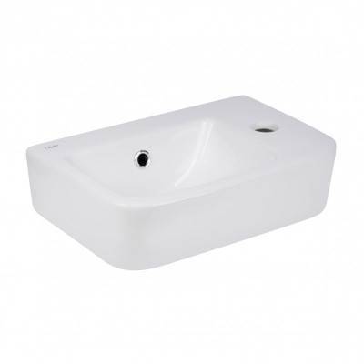 Будкрам купить Раковина Qtap Tern 375х245х135 White с донным клапаном QT171110100RW Раковина Qtap Tern 375х245х135 White с донным клапаном QT171110100RW 3