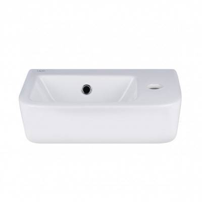 Будкрам купить Раковина Qtap Tern 375х245х135 White с донным клапаном QT171110100RW Раковина Qtap Tern 375х245х135 White с донным клапаном QT171110100RW 4