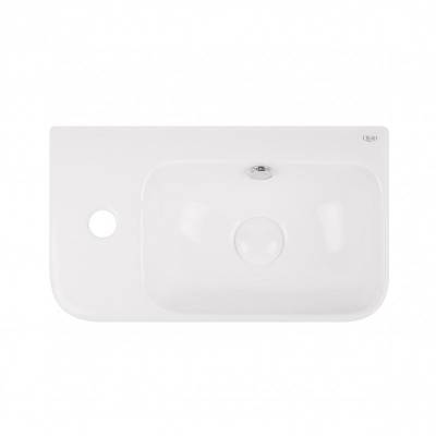 Будкрам купить Раковина Qtap Tern 450х260х155 White с донным клапаном QT17115117LW