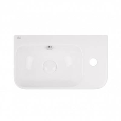 Будкрам купить Раковина Qtap Tern 450х260х155 White с донным клапаном QT17115117RW
