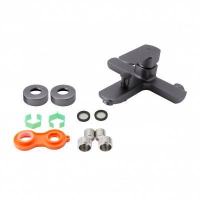 Будкрам купить Смеситель для ванны Qtap Lipno 3023101DG Смеситель для ванны Qtap Lipno 3023101DG 3