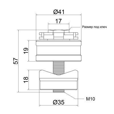 Будкрам купить Дырокол для мойки Lidz D35 Дырокол для мойки Lidz D35 4