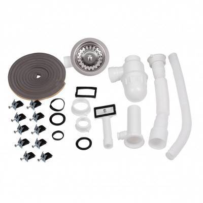 Будкрам купити Кухонна мийка Qtap 7448 0,8 мм Satin (QT7448SAT08) Кухонна мийка Qtap 7448 0,8 мм Satin (QT7448SAT08) 7