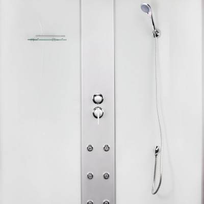 Будкрам купити Гідромасажний бокс Lidz Tani SBM100x100.SAT.HIGH.FB, скло Fabric 4 мм Гідромасажний бокс Lidz Tani SBM100x100.SAT.HIGH.FB, скло Fabric 4 мм 5