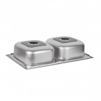 Будкрам купить Кухонная мойка с двумя чашами Lidz 7948 0,8 мм Micro Decor (LIDZ7948MDEC08) Кухонная мойка с двумя чашами Lidz 7948 0,8 мм Micro Decor (LIDZ7948MDEC08) 5