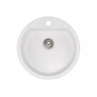 Будкрам купить Кухонная мойка Qtap CS D510 White (QTD510WHI650)