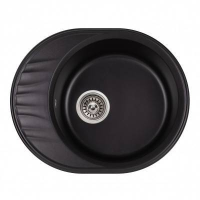 Будкрам купить Кухонная мойка Qtap CS 6151 Black (QT6151BLA404)