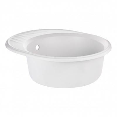 Будкрам купить Кухонная мойка Qtap CS 6151 White (QT6151WHI650) Кухонная мойка Qtap CS 6151 White (QT6151WHI650) 4