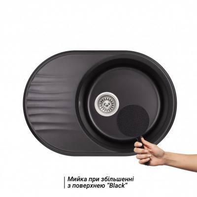 Будкрам купить Кухонная мойка Qtap CS 7451 Black (QT7451BLA404) Кухонная мойка Qtap CS 7451 Black (QT7451BLA404) 3