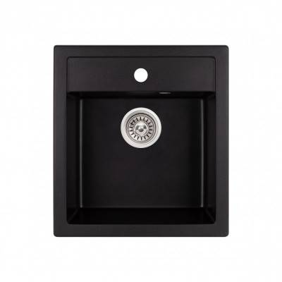 Будкрам купить Кухонная мойка Qtap CS 5046 Black (QT5046BLA404)