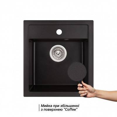 Будкрам купить Кухонная мойка Qtap CS 5046 Black (QT5046BLA404) Кухонная мойка Qtap CS 5046 Black (QT5046BLA404) 3