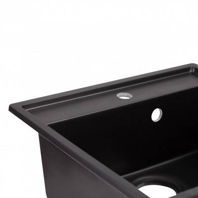 Будкрам купить Кухонная мойка Qtap CS 5250 Black (QT5250BLA404) Кухонная мойка Qtap CS 5250 Black (QT5250BLA404) 5