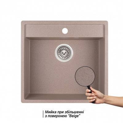 Будкрам купить Кухонная мойка Qtap CS 5250 Beige (QT5250BEI551) Кухонная мойка Qtap CS 5250 Beige (QT5250BEI551) 3