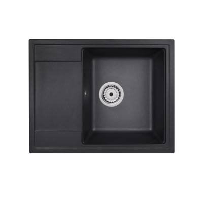 Будкрам купить Кухонная мойка Qtap CS 6450 Black (QT6450BLA404)