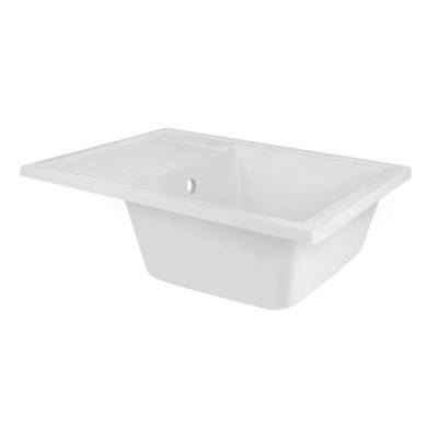 Будкрам купить Кухонная мойка Qtap CS 6450 White (QT6450WHI650) Кухонная мойка Qtap CS 6450 White (QT6450WHI650) 4