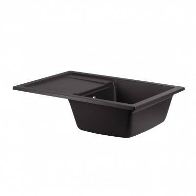 Будкрам купить Кухонная мойка Qtap CS 7449 Black (QT7449BLA404) Кухонная мойка Qtap CS 7449 Black (QT7449BLA404) 4