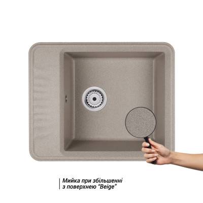 Будкрам купить Кухонная мойка Qtap CS 6250 Beige (QT6250BEI551) Кухонная мойка Qtap CS 6250 Beige (QT6250BEI551) 3