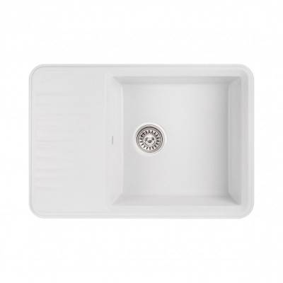Будкрам купить Кухонная мойка Qtap CS 7440 White (QT7440WHI650)
