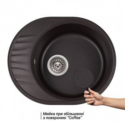 Будкрам купить Кухонная мойка Qtap CS 6151 Coffee (QT6151COF551) Кухонная мойка Qtap CS 6151 Coffee (QT6151COF551) 3