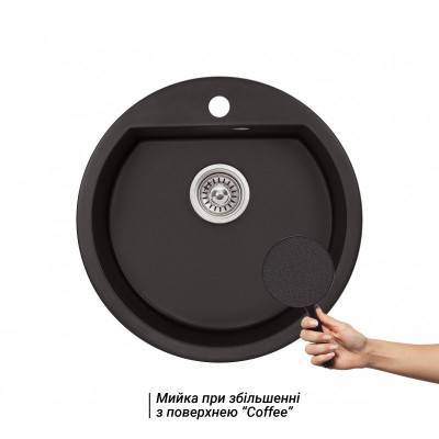 Будкрам купить Кухонная мойка Qtap CS D510 Coffee (QTD510COF551) Кухонная мойка Qtap CS D510 Coffee (QTD510COF551) 3