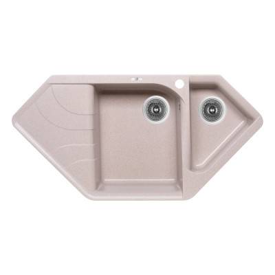 Будкрам купить Кухонная мойка с дополнительной чашей Lidz 1000x500/225 COL-06 (LIDZCOL061000500225)