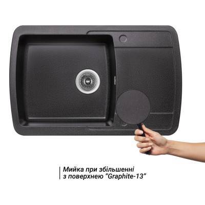 Будкрам купить Кухонная мойка Lidz 770х490/200 GRF-13 (LIDZGRF13770490200) Кухонная мойка Lidz 770х490/200 GRF-13 (LIDZGRF13770490200) 3