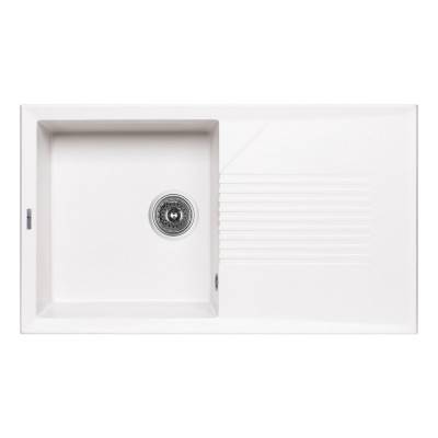 Будкрам купить Кухонная мойка Lidz 860х500/240 WHI-01 (LIDZWHI01860500240)