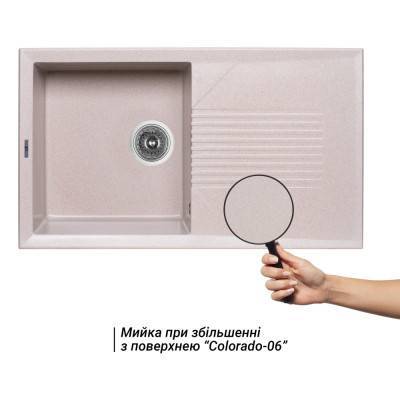 Будкрам купить Кухонная мойка Lidz 860х500/240 COL-06 (LIDZWCOL06860500240) Кухонная мойка Lidz 860х500/240 COL-06 (LIDZWCOL06860500240) 3