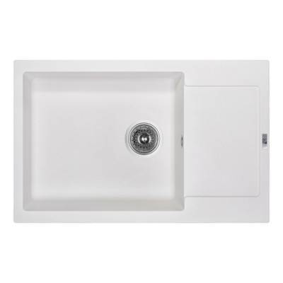 Будкрам купить Кухонная мойка Lidz 781x510/200 WHI-01 (LIDZWHI01781510200)