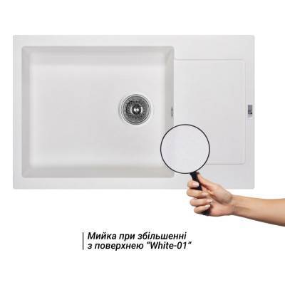 Будкрам купить Кухонная мойка Lidz 781x510/200 WHI-01 (LIDZWHI01781510200) Кухонная мойка Lidz 781x510/200 WHI-01 (LIDZWHI01781510200) 3