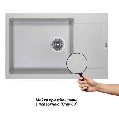 Будкрам купить Кухонная мойка Lidz 781x510/200 GRA-09 (LIDZGRA09781510200) Кухонная мойка Lidz 781x510/200 GRA-09 (LIDZGRA09781510200) 3