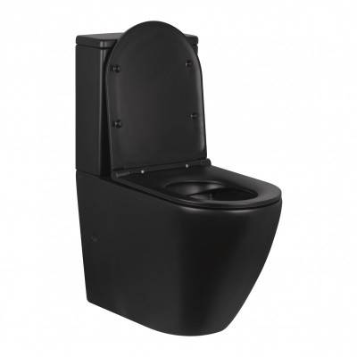 Будкрам купить Унитаз-компакт Qtap Robin безободковый с сиденьем Soft-close QT13222141ARMB Унитаз-компакт Qtap Robin безободковый с сиденьем Soft-close QT13222141ARMB 11