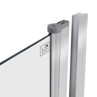 Будкрам купить Штора на ванну Lidz Brama SS80x140R.CRM.TR стекло прозрачное 6 мм, правая Штора на ванну Lidz Brama SS80x140R.CRM.TR стекло прозрачное 6 мм, правая 4