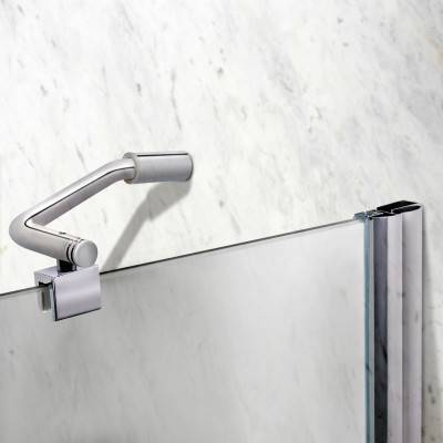 Будкрам купити Штора на ванну Lidz Brama SS120x140L.CRM.TR скло прозоре 6 мм, ліва Штора на ванну Lidz Brama SS120x140L.CRM.TR скло прозоре 6 мм, ліва 5