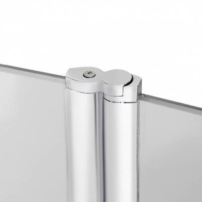 Будкрам купити Штора на ванну Lidz Brama SS120x140L.CRM.TR скло прозоре 6 мм, ліва Штора на ванну Lidz Brama SS120x140L.CRM.TR скло прозоре 6 мм, ліва 7