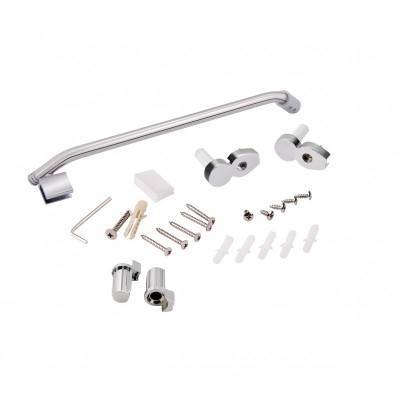 Будкрам купити Штора на ванну Lidz Brama SS120x140L.CRM.TR скло прозоре 6 мм, ліва Штора на ванну Lidz Brama SS120x140L.CRM.TR скло прозоре 6 мм, ліва 10