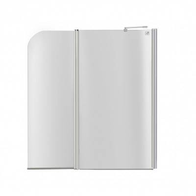 Будкрам купити Штора на ванну Lidz Brama SS120x140R.CRM.TR скло прозоре 6 мм, права