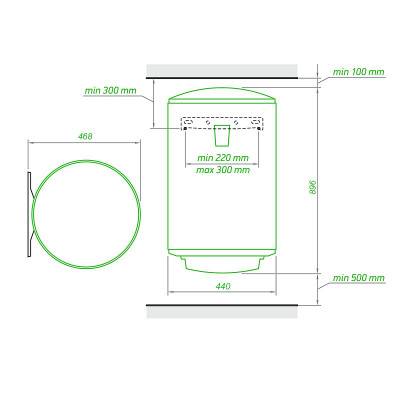 Будкрам купити Водонагрівач Tesy SimpatECO 100 л, мокрий ТЕН 1,5 кВт (CTVOL1004415D07TR) 305488 Водонагрівач Tesy SimpatECO 100 л, мокрий ТЕН 1,5 кВт (CTVOL1004415D07TR) 305488 2
