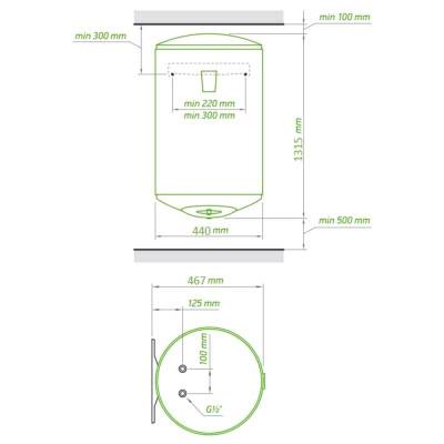 Будкрам купити Водонагрівач Tesy BiLight 150 л, мокрий ТЕН 2,0 кВт (GCV1504420B11TSR) 305141 Водонагрівач Tesy BiLight 150 л, мокрий ТЕН 2,0 кВт (GCV1504420B11TSR) 305141 2