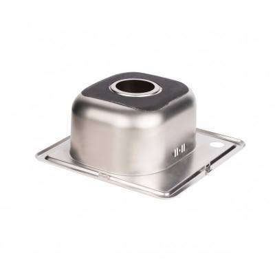 Будкрам купить Кухонная мойка Lidz 3838 0,6 мм Micro Decor (LIDZ3838MDEC06) Кухонная мойка Lidz 3838 0,6 мм Micro Decor (LIDZ3838MDEC06) 5